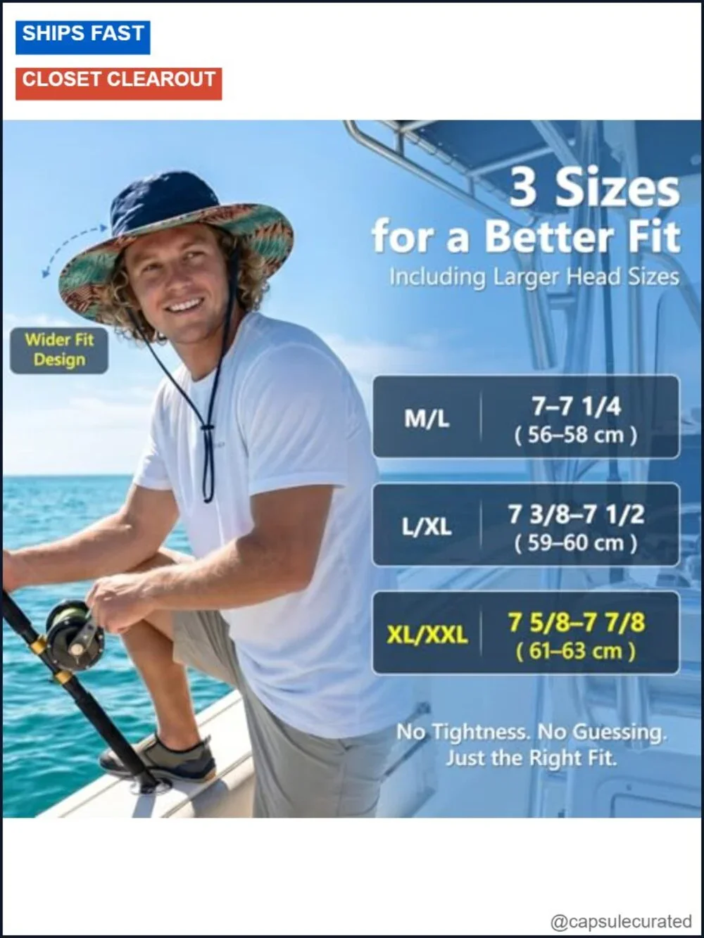 Cooling Sun Hat UPF 50+ Wide Brim Bucket Hat for Men Women Laser Ventilation